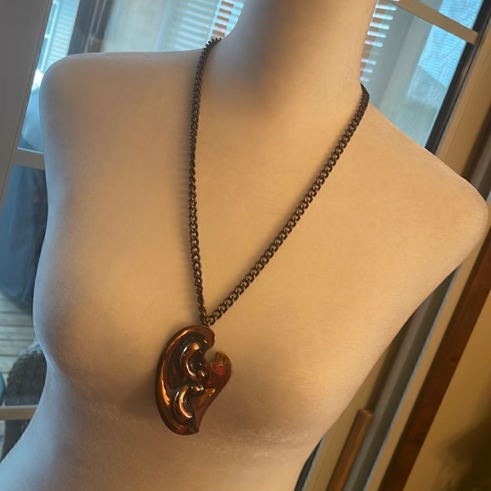 Tortolani Crislu Solid Copper Pendant & Chain